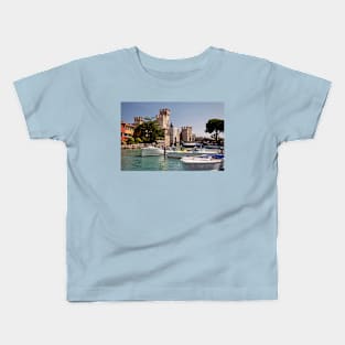 The Castle at Sirmione Kids T-Shirt